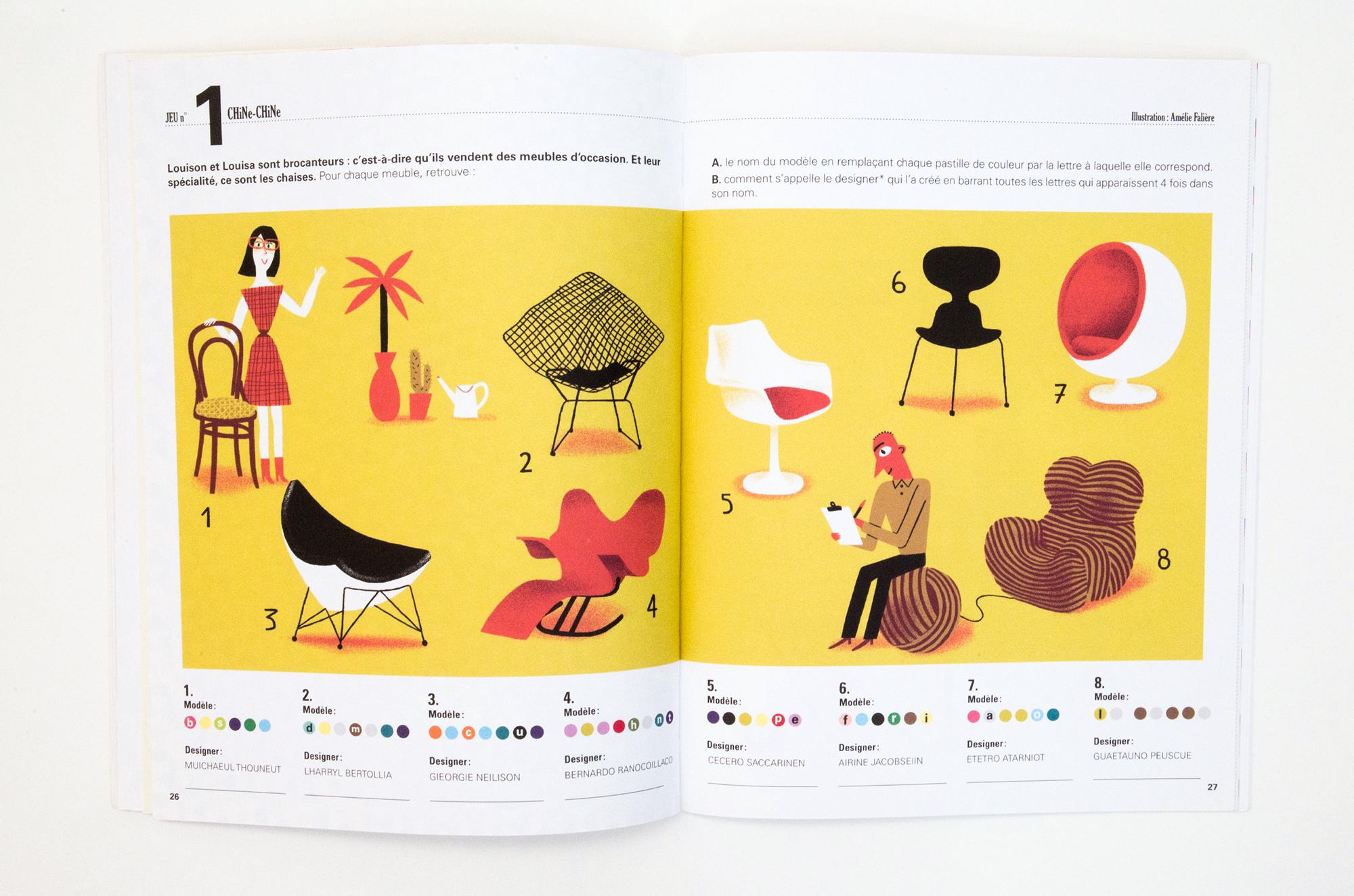 N° Chaise N° Chaise