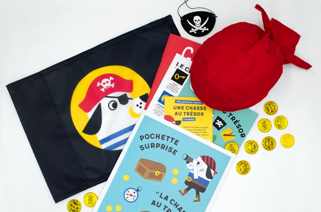 Pochette "Chasse au trésor"