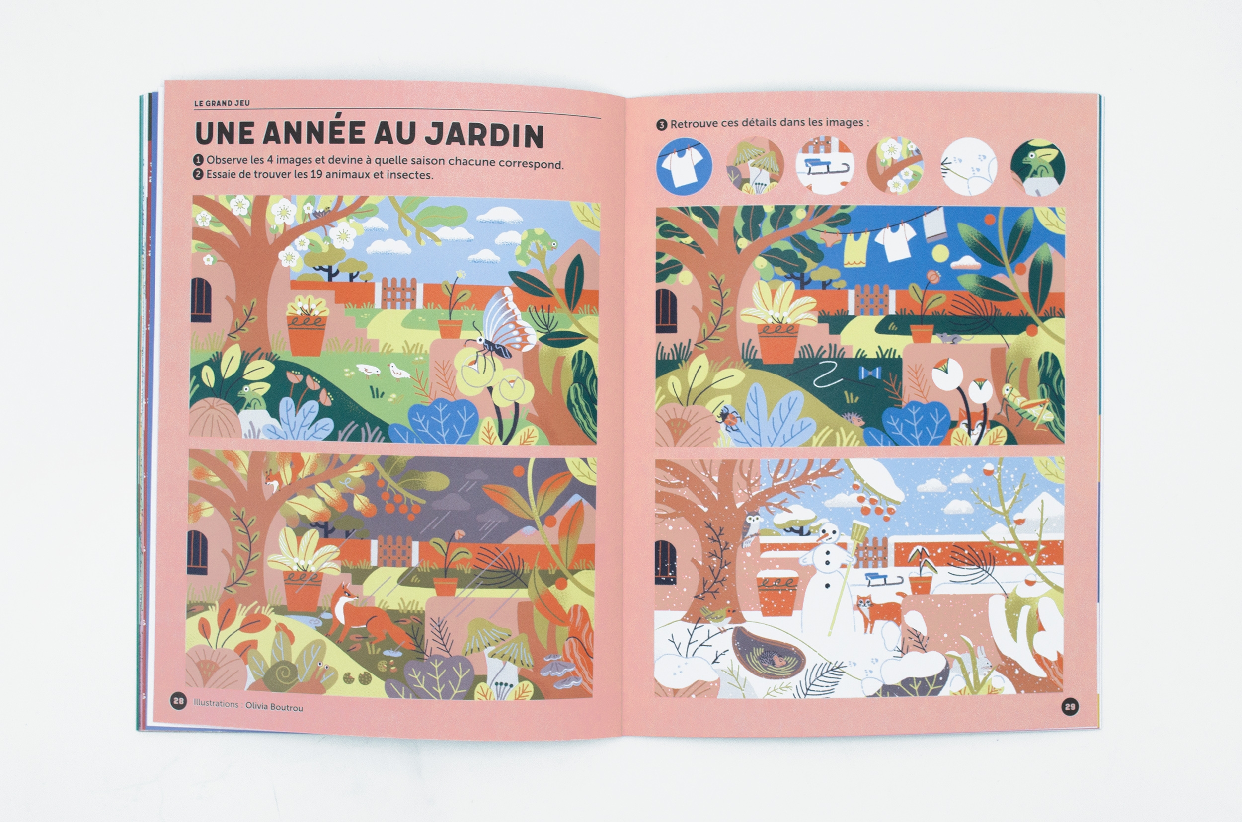 N° Les saisons N° Les saisons