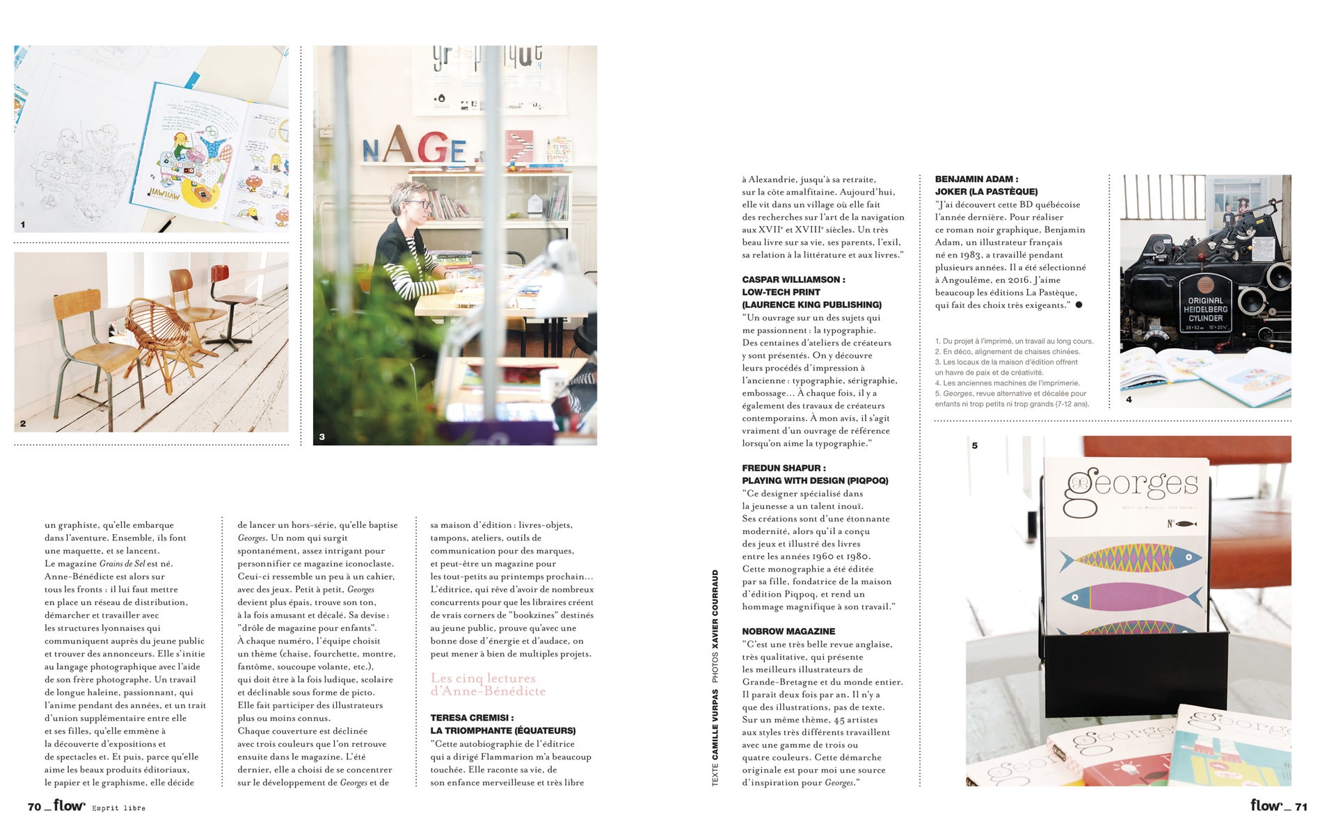 Extrait du magazine Flow sur la naissance de Maison Georges et du magazine Graou - Partie 2/2