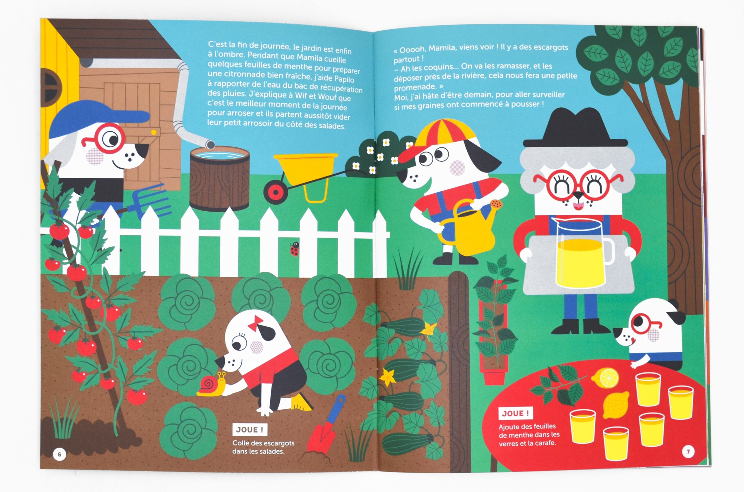 N° Les fruits et légumes