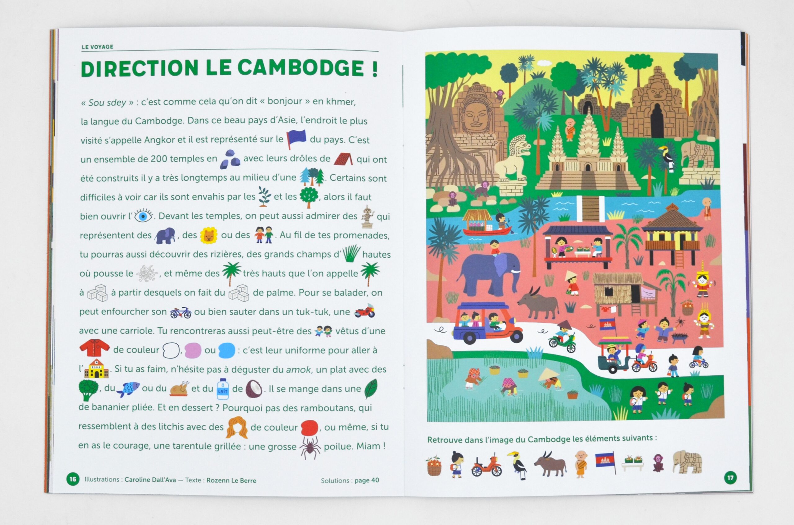 N° Les fruits et légumes