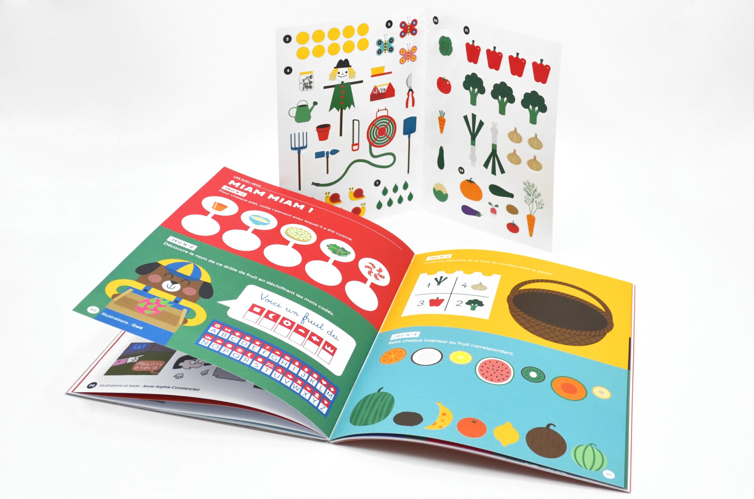 N° Les fruits et légumes