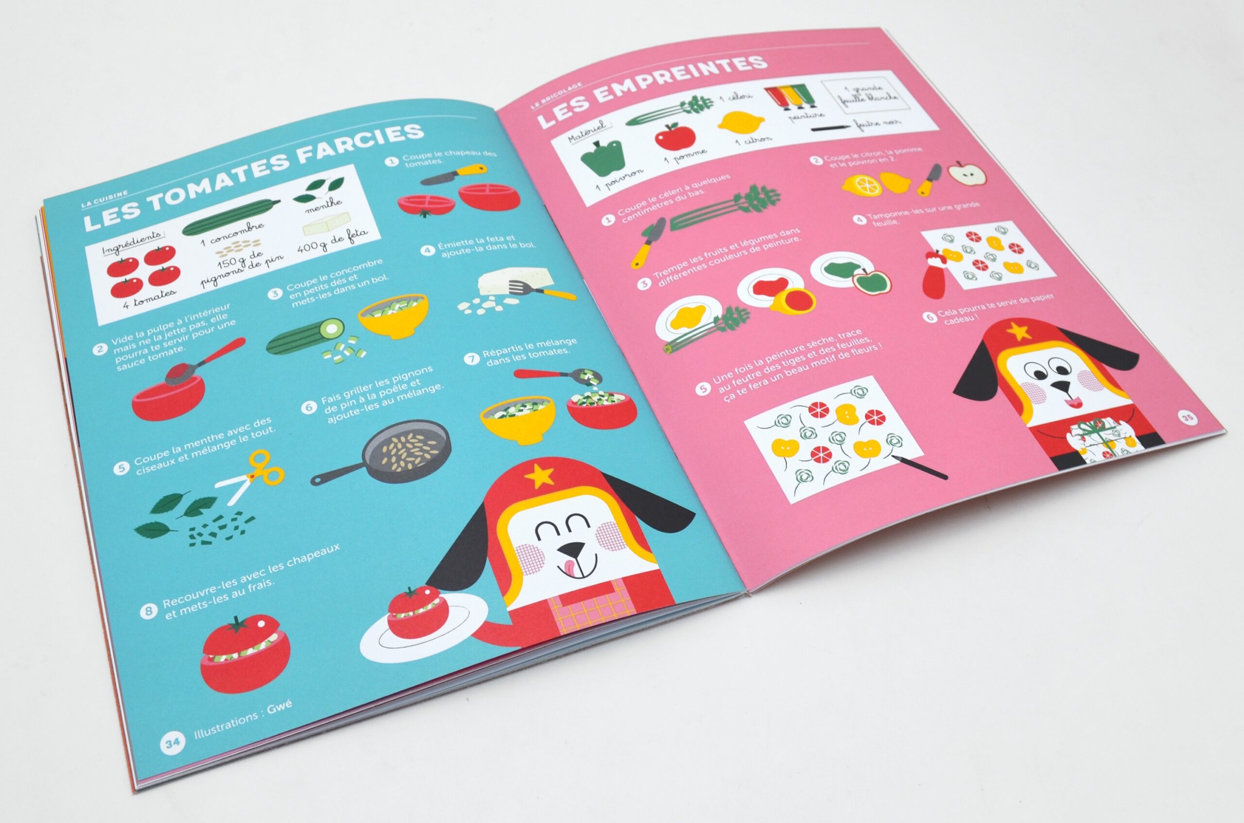 N° Les fruits et légumes