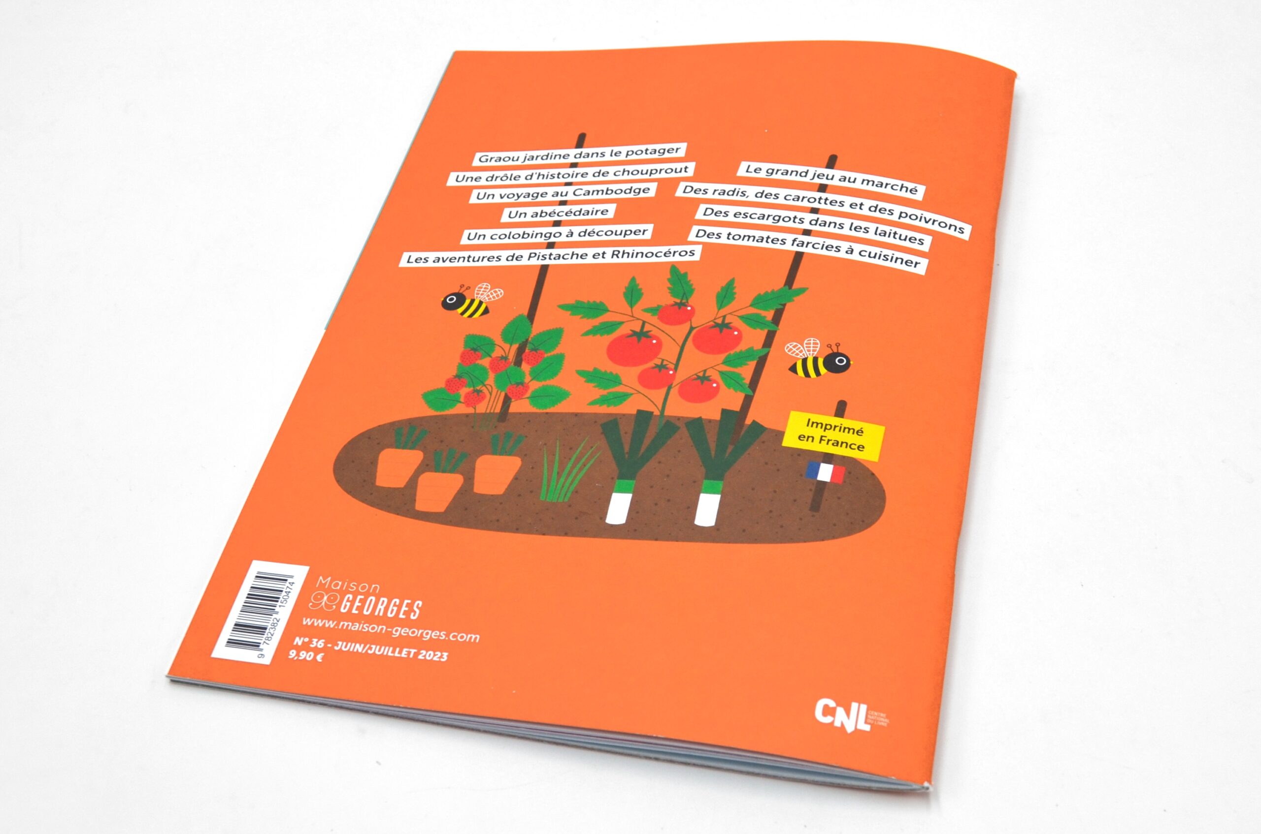 N° Les fruits et légumes