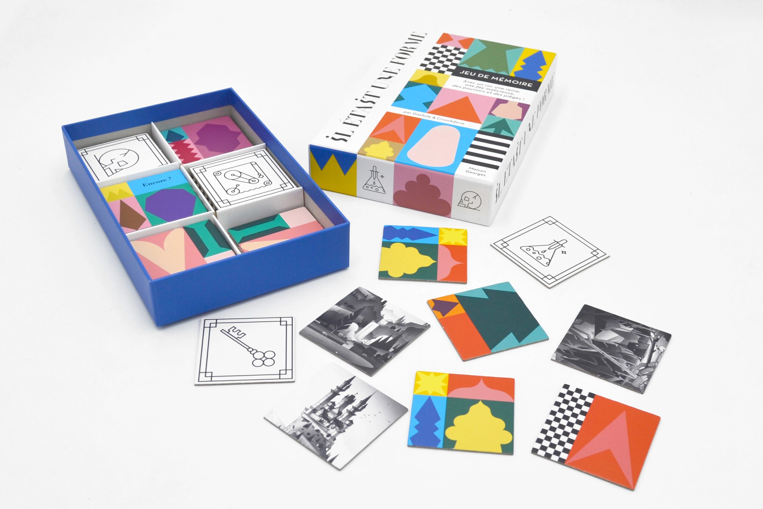 Jeu de mémoire "Il était une forme" Jeu de mémoire "Il était une forme"