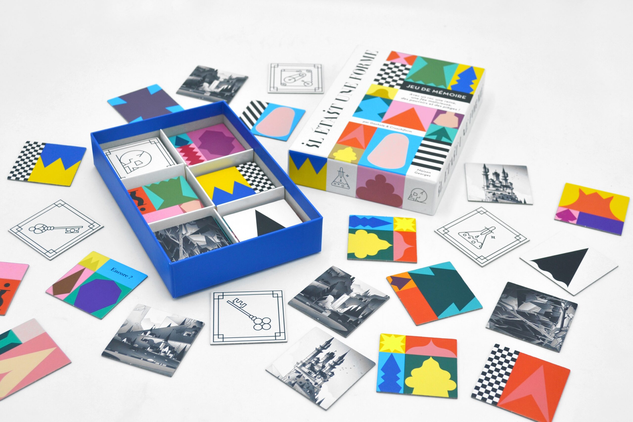 Jeu de mémoire "Il était une forme" Jeu de mémoire "Il était une forme"