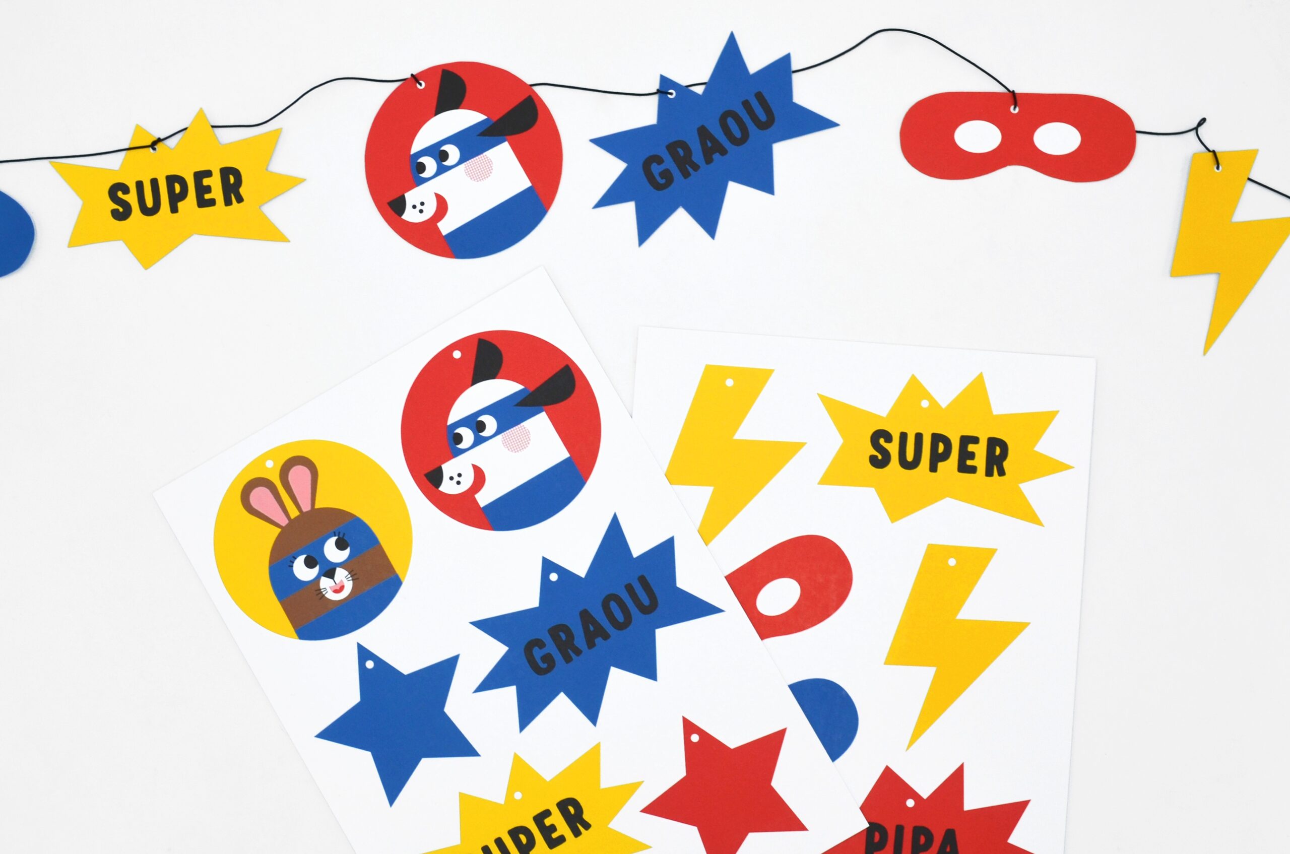 Pochette "Super-héros, super-héroïnes" Pochette "Super-héros, super-héroïnes"