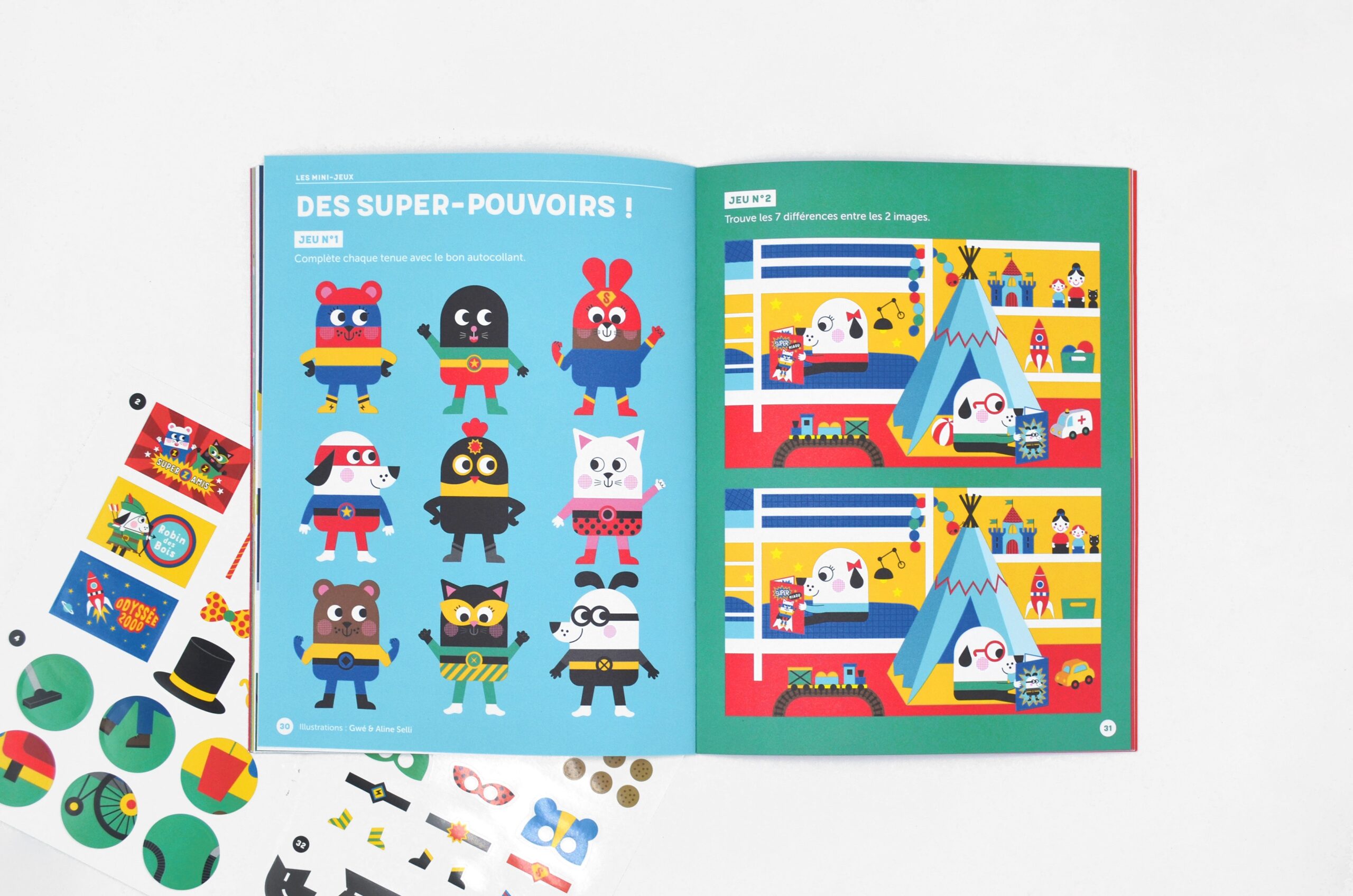 Pochette "Super-héros, super-héroïnes" Pochette "Super-héros, super-héroïnes"