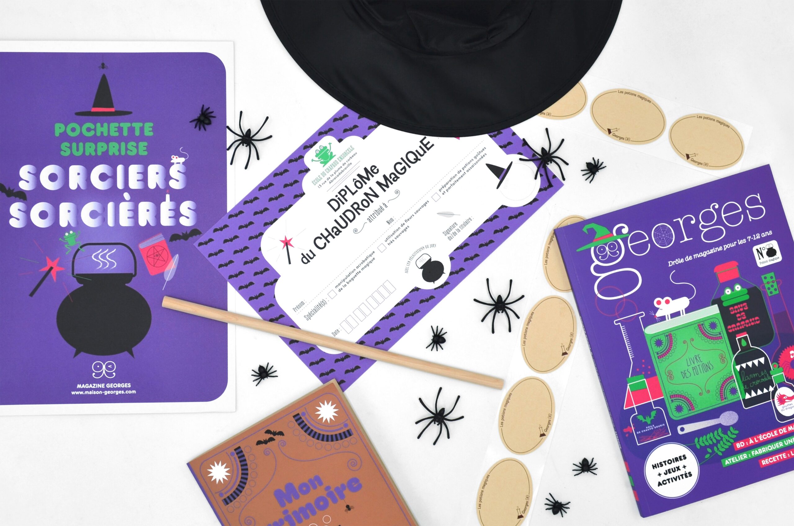 Pochette "Sorciers, sorcières"