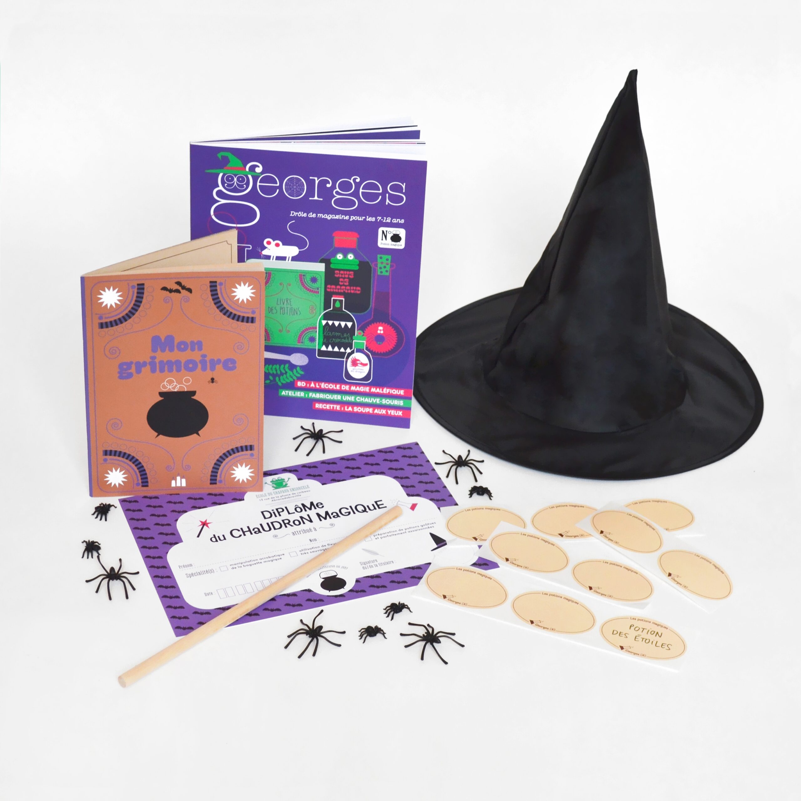 Pochette "Sorciers, sorcières"
