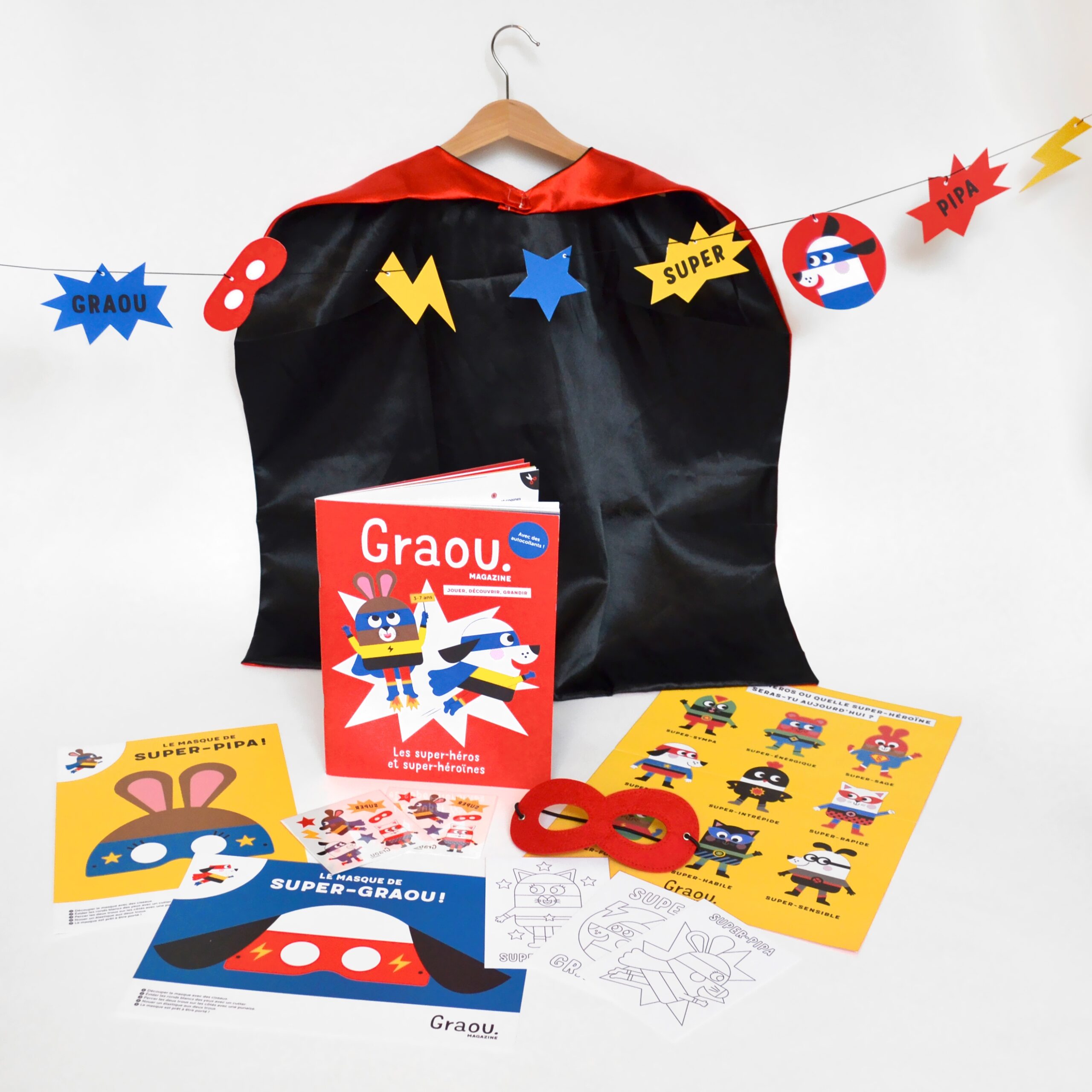 Pochette "Super-héros, super-héroïnes"
