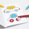 Cahier de coloriage Graou "jeux et jouets"