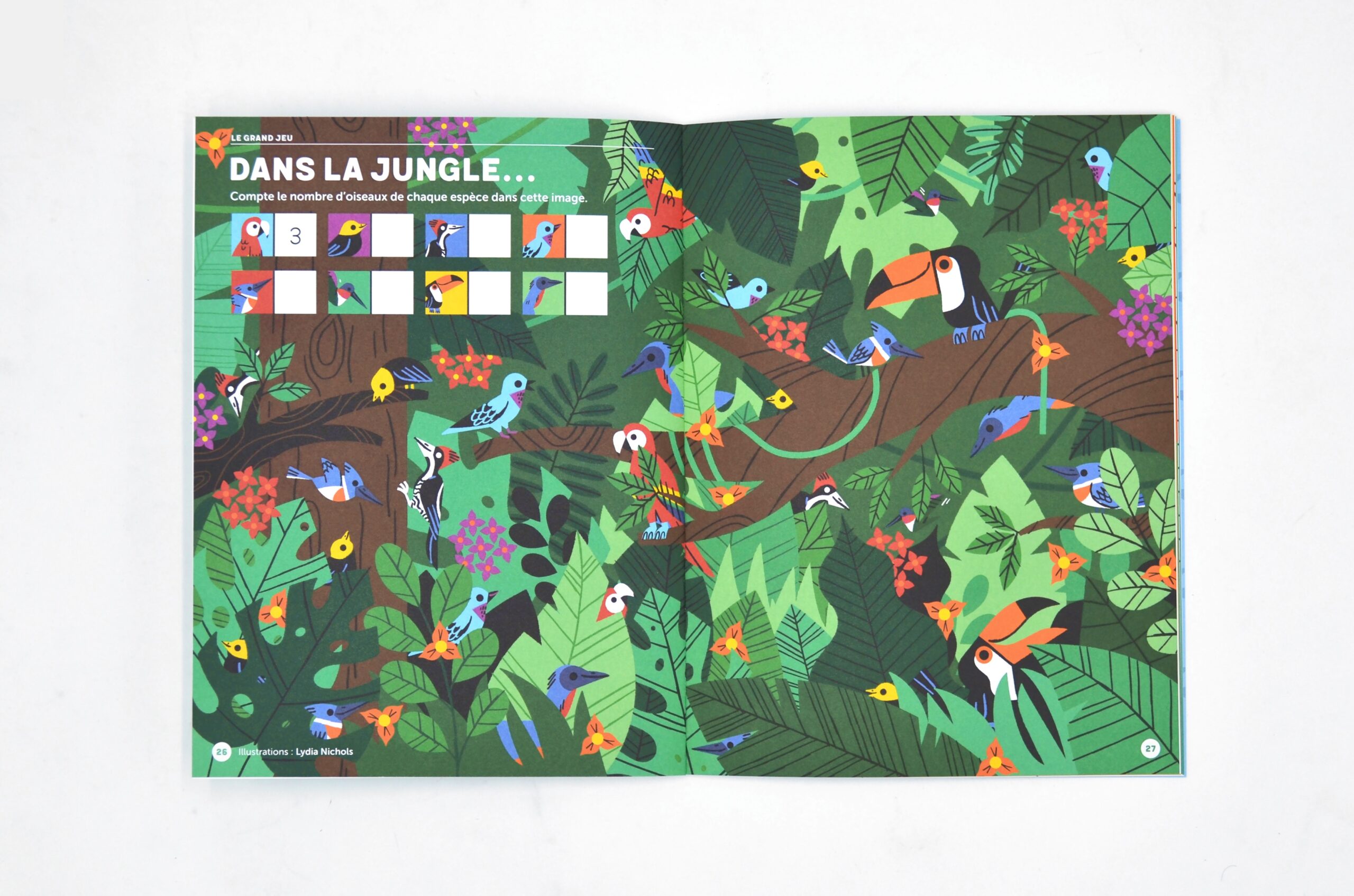 N° Les oiseaux N° Les oiseaux