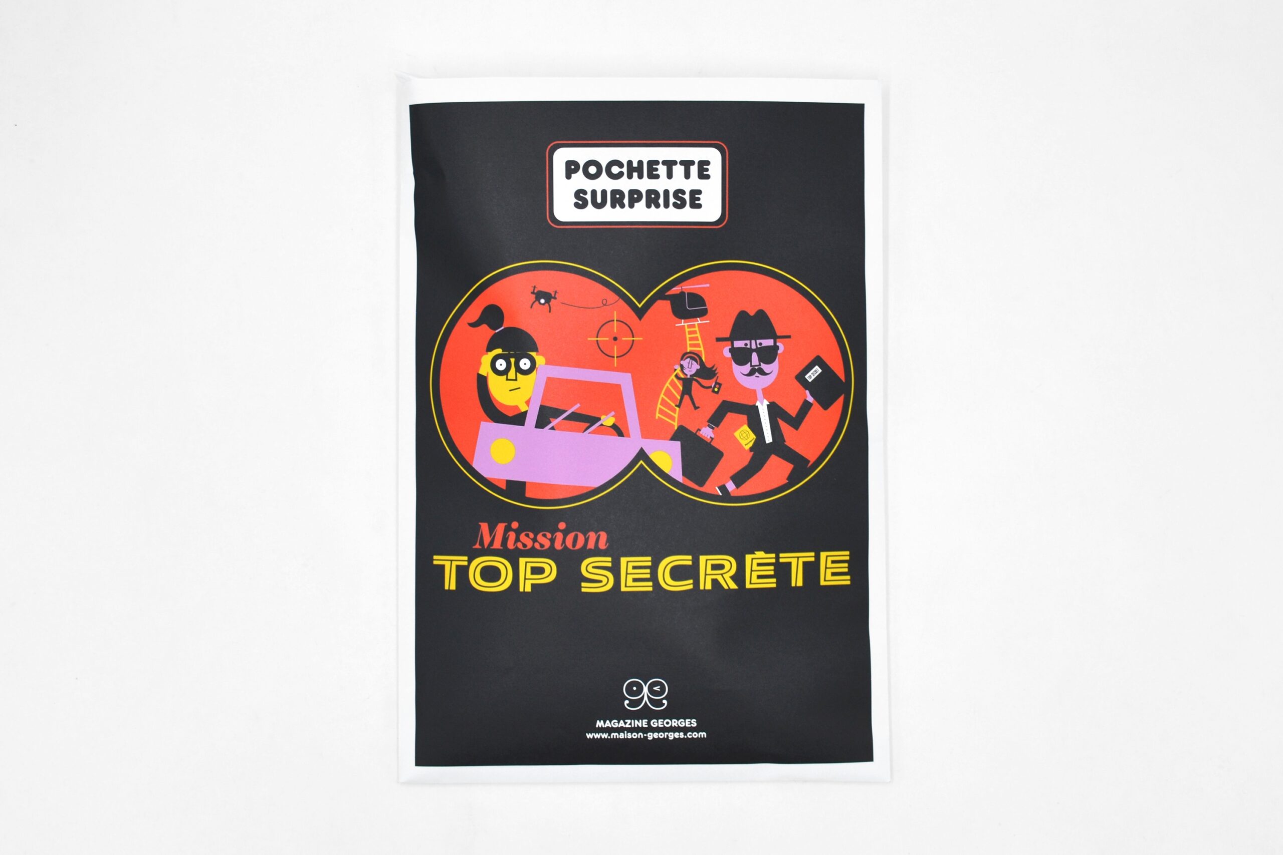 Pochette "Mission top secrète" Pochette "Mission top secrète"