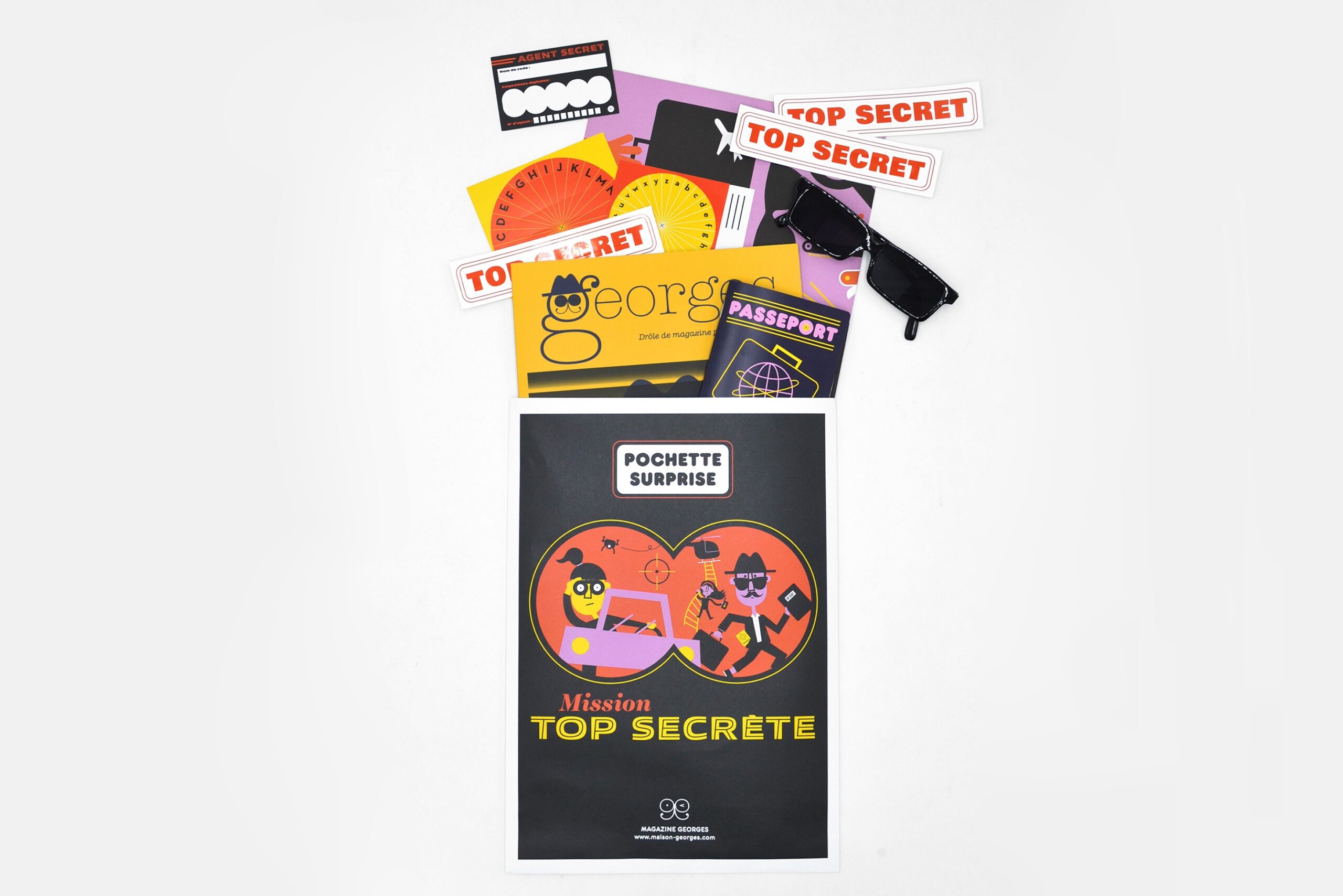 Pochette "Mission top secrète" Pochette "Mission top secrète"