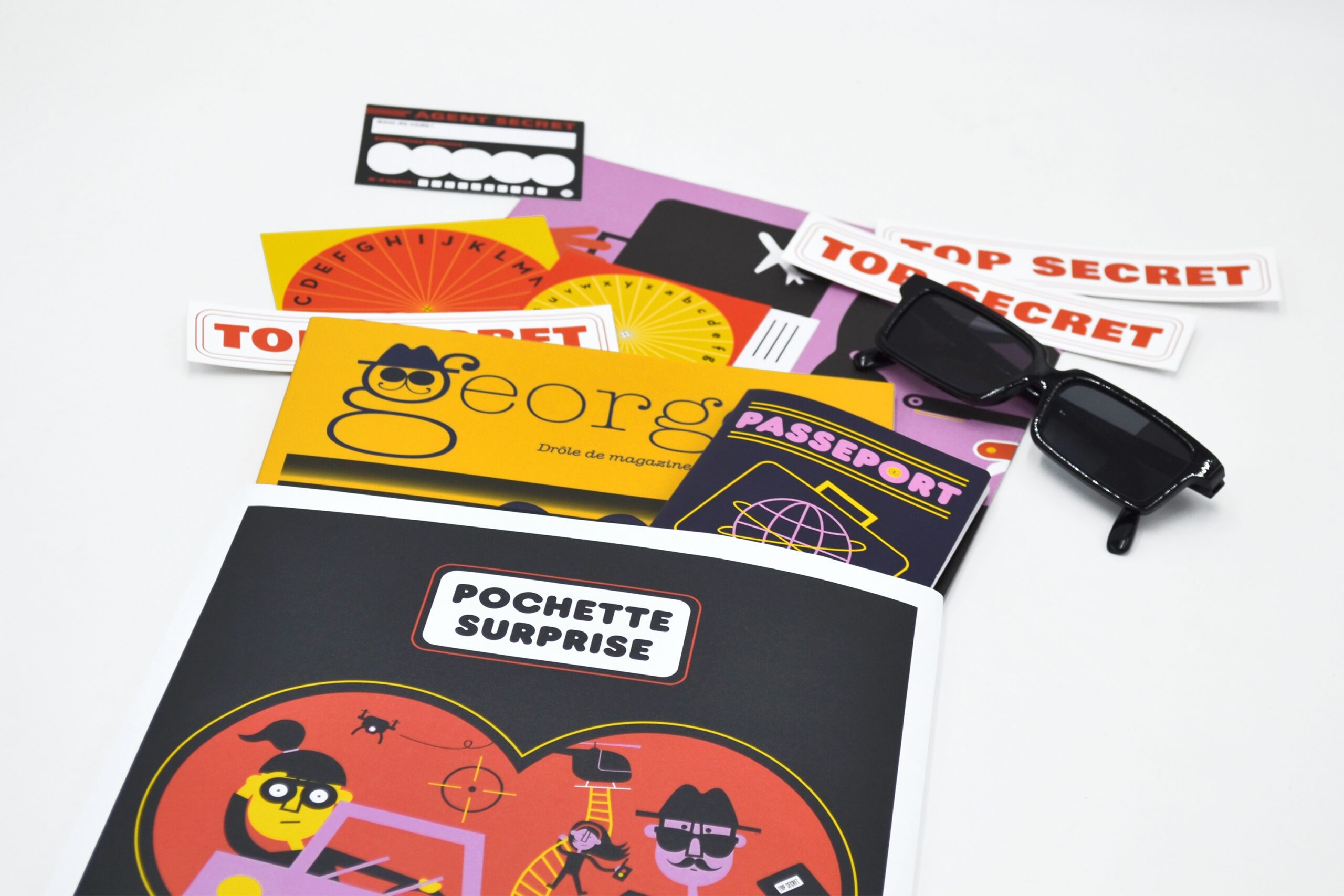 Pochette "Mission top secrète" Pochette "Mission top secrète"