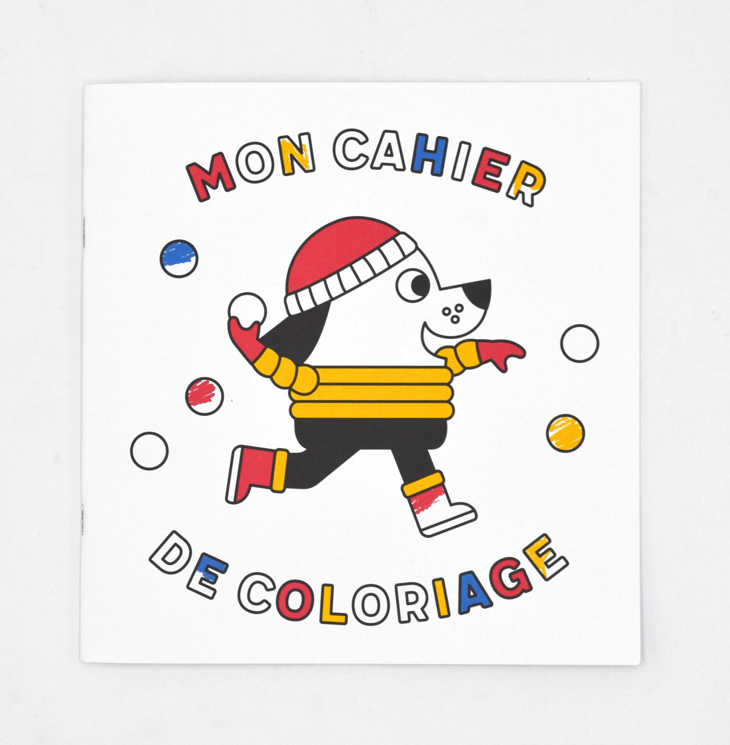 Cahier de coloriage Graou "neige"