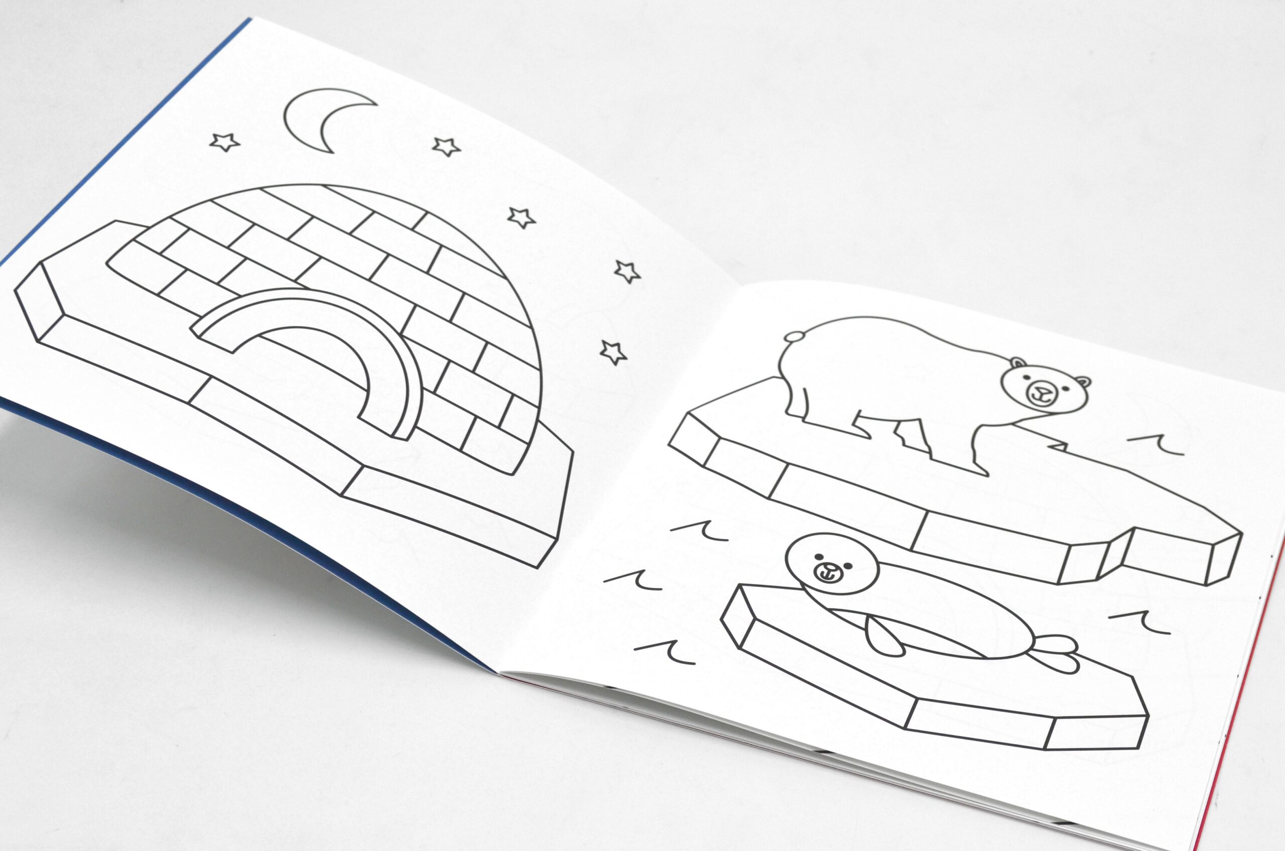 Cahier de coloriage Graou "neige" Cahier de coloriage Graou "neige"