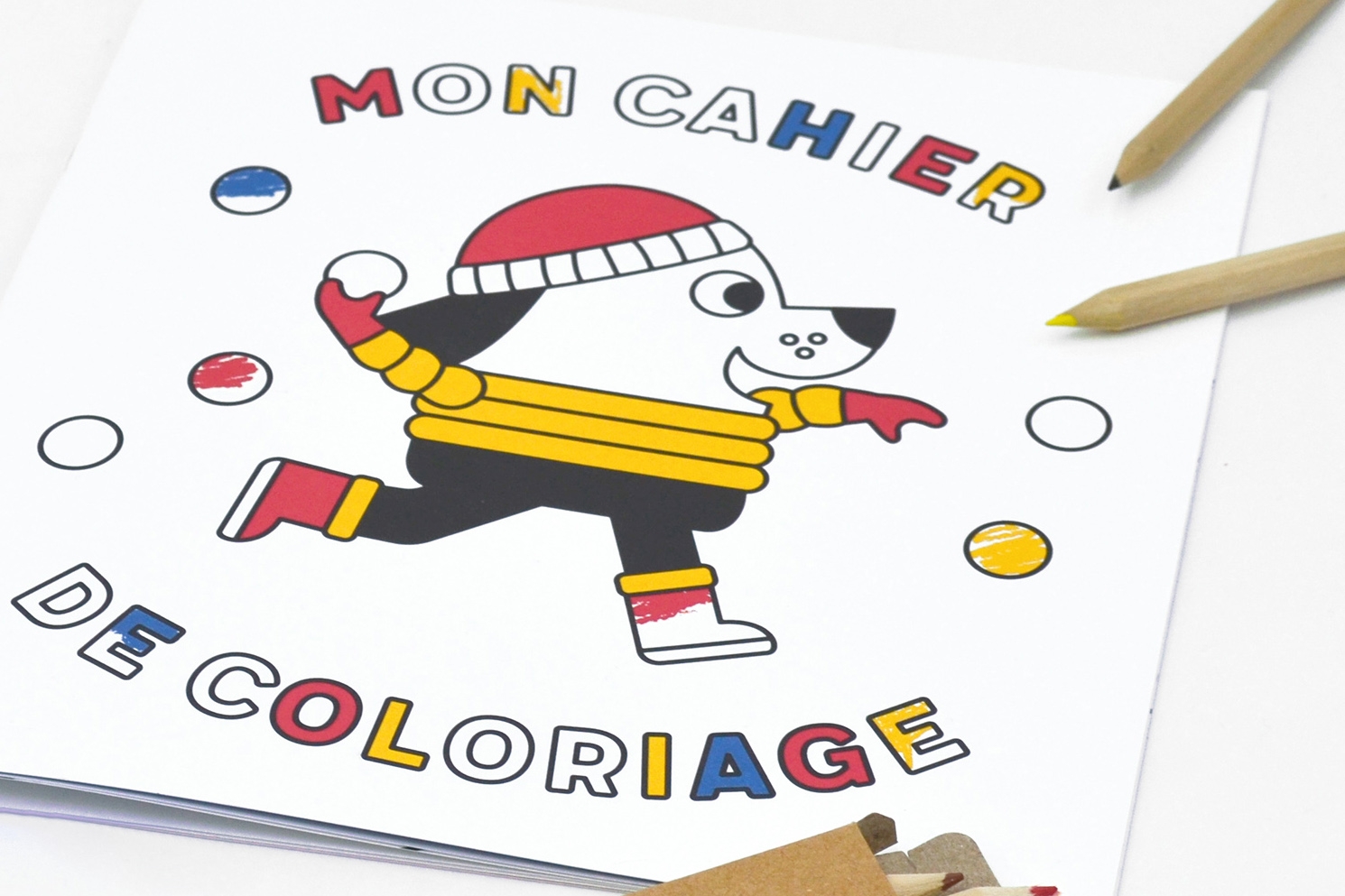 Cahier de coloriage Graou "neige" Cahier de coloriage Graou "neige"