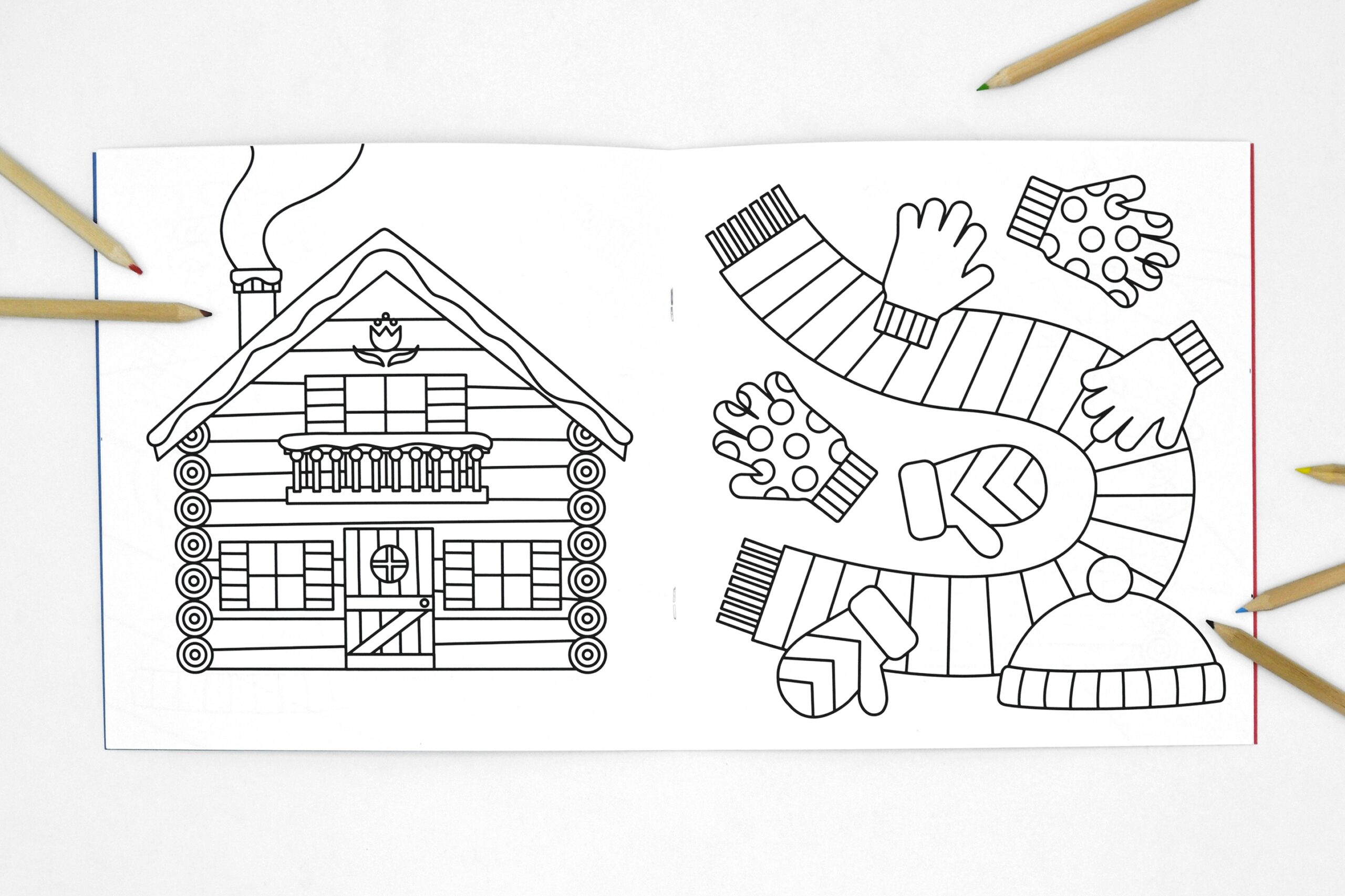 Cahier de coloriage Graou "neige" Cahier de coloriage Graou "neige"