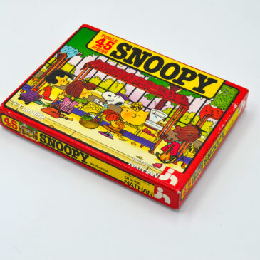 Puzzle Snoopy au marché