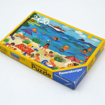 2 puzzles vintage